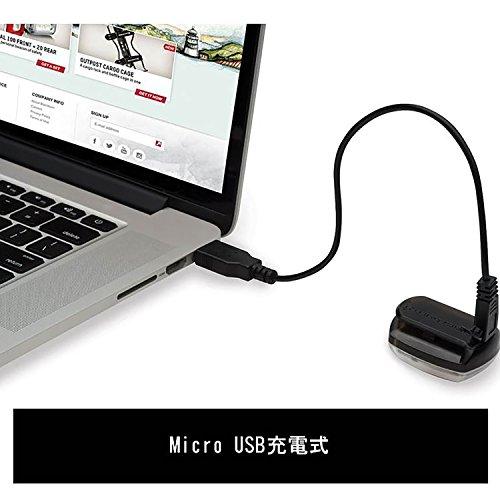 Blackburn Central Blackburn lempų rinkinys 2'FER USB priekinė 60 liumenų galinė 20 liumenų juoda (BBN-7064521)