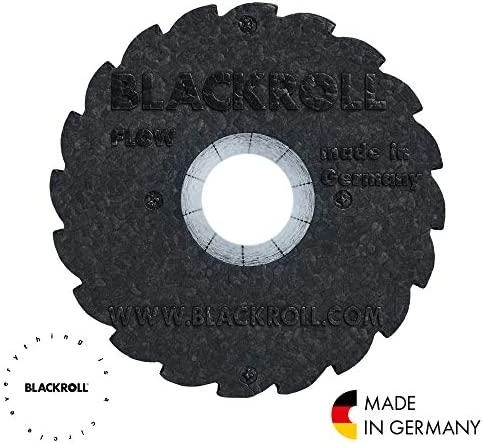 Masažinis volas BLACKROLL® FLOW, juodos spalvos