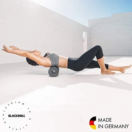 Masažinis volas BLACKROLL® FLOW, juodos spalvos