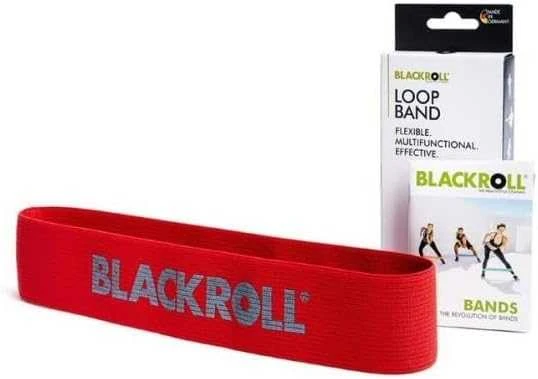 Pasipriešinimo juosta BLACKROLL® LOOP BAND, raudona
