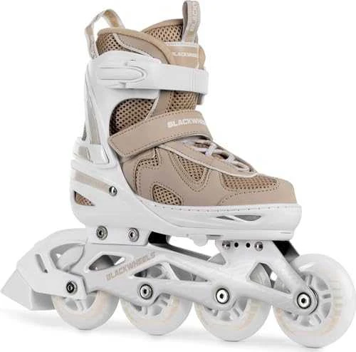 Riedučiai Blackwheels Flex Pro, reguliuojamas L dydis (38-41), smėlio spalvos
