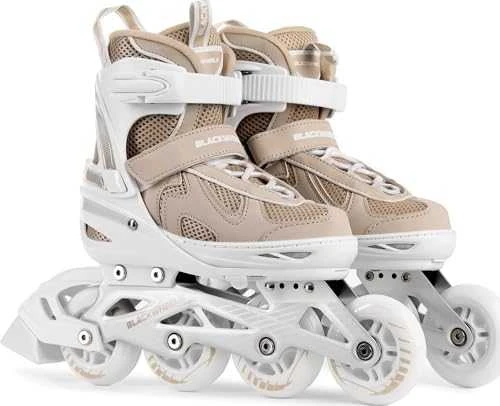 Riedučiai Blackwheels Flex Pro, reguliuojamas L dydis (38-41), smėlio spalvos