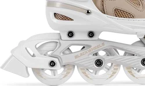 Riedučiai Blackwheels Flex Pro, reguliuojamas L dydis (38-41), smėlio spalvos