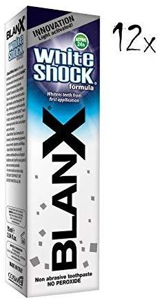 BlanX Baltas Shock balinamoji dantų pasta 75ml