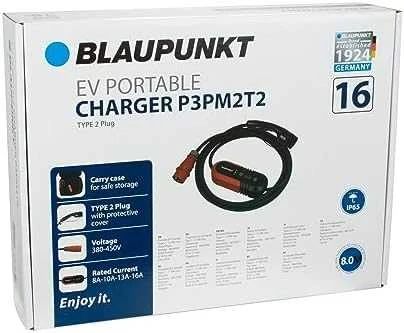 Blaupunkt 11kw mobilusis įkroviklis elektromobiliui