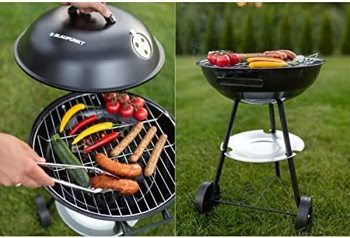 Circular grill with lid Blaupunkt GC301, juodas