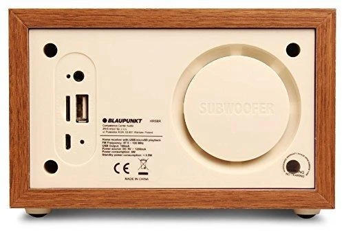 Blaupunkt Laikrodis retro HR5BR FM USB Alarm