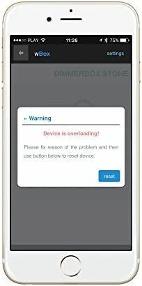 BleBox DimmerBox v2 - valdiklis 230V šviesai per WiFi - Android/iOS programa