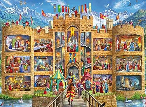 Ravensburger Dėlionė 150 vnt. - Riteris