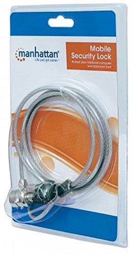 Intracom MANHATTAN Mobile Security Lock Rakto užraktas 1,4m 4,6ft. Skaidri PVC striukė