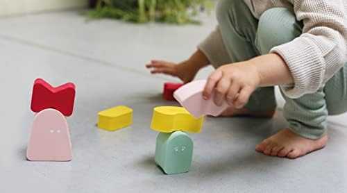 Quut Toys Quut Blokki - Balansuojančios kaladėlės - Koralų rožinė ( 172772 )