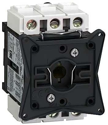 Schneider Electric 3P 40A atjungiklis, priekinis vaizdas