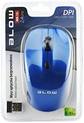 BLOW 84-004 BLOW Optinė Belaidė pelė MB-10 USB mėlynas
