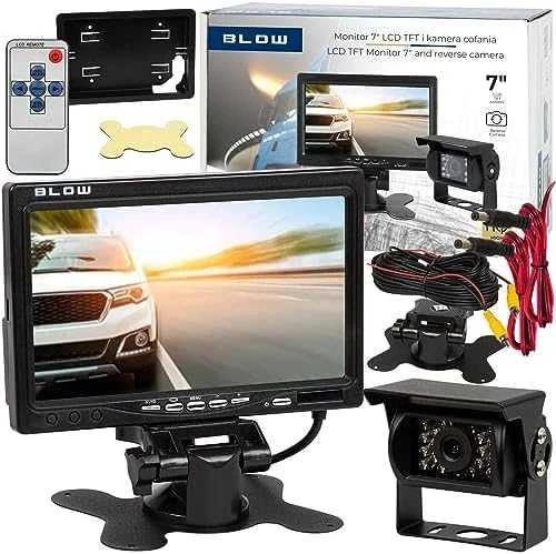 Atbulinės eigos kamera BLOW BVS-549 + MONITORIUS 7