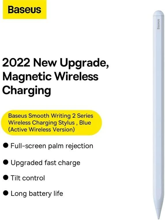 Baseus Smooth Writing 2 Stylus Pen (mėlynas)