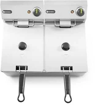 Hendi Gruzdintuvė frytkownica podwójna Mėlyna Line 230V 2x3300W 2x6L