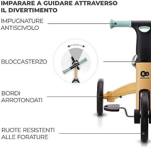 Mėlyna Kinderkraft 4trike sunflower mėlynas