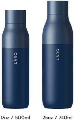 LARQ Insulated Bottle Twist Top Gertuvė, monako mėlynos spalvos, 500ml