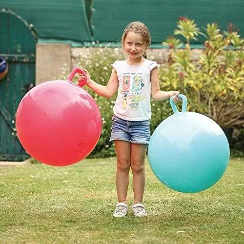 LUDI šokinėjimo kamuolys, mėlynas 55 cm
