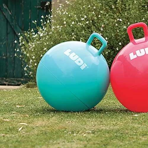 LUDI šokinėjimo kamuolys, mėlynas 55 cm