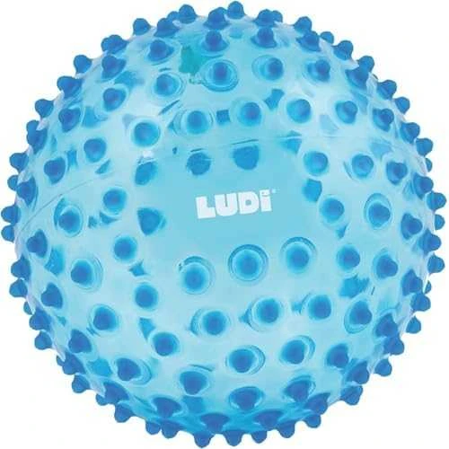 LUDI mankštos kamuolys, žalias, 20 cm