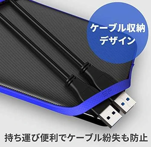 SILICON POWER COMPUTER & COMMUNICAT SILICON POWER A62 Išorinis kietasis diskas HDD Game Drive 2.5" 2TB USB 3.2 Mėlyna