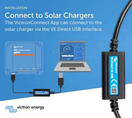 Victron Energy VE.Direct kabelis su USB sąsaja
