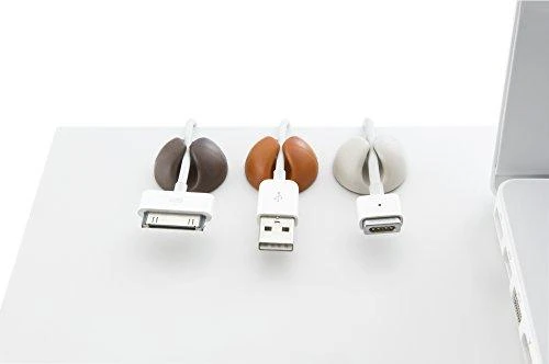 Bluelounge CableDrop tvirtinimo kabelis, juodas