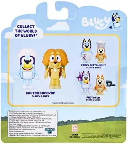 TM Toys Mėlynųjų figūrėlių rinkinys 2 pakuotės vizitas pas gydytoją
