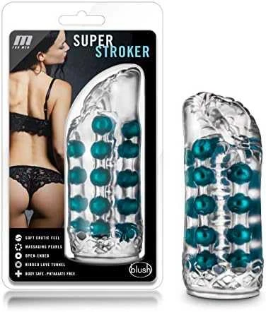 Blush Skaistalai M FOR MEN SUPERSTROKER CLEAR
