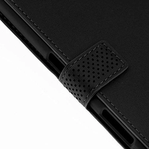 BMW Signature Leather Booktype dėklas, skirtas Sony Z5 - juodas