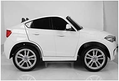 Lean Cars Vaikiškas elektromobilis BMW X6M – baltas