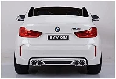 Lean Cars Vaikiškas elektromobilis BMW X6M – baltas