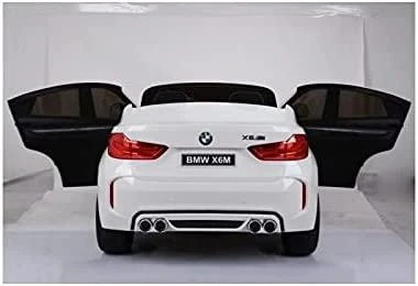 Lean Cars Vaikiškas elektromobilis BMW X6M – baltas