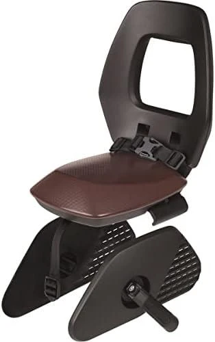 Dviračio kėdutė Bobike Junior ONE, juoda/tamsiai ruda