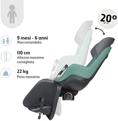 Sėdynė iš eilės. Bobike GO RS vežimėlis Peppermint