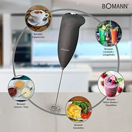 Bomann MS 344 CB juodas sidabras