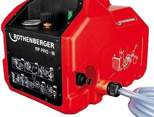 Pompa vamzdyno testavimui elektrinė RP PRO III, Rothenberger