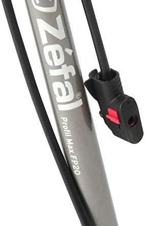 Floor Pump Zefal Profil Max FP20 Sidabrinis