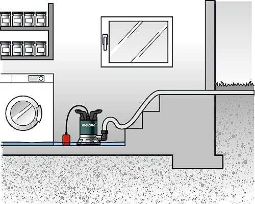 Vandens siurblys Metabo TP 12000 SI; 600 W