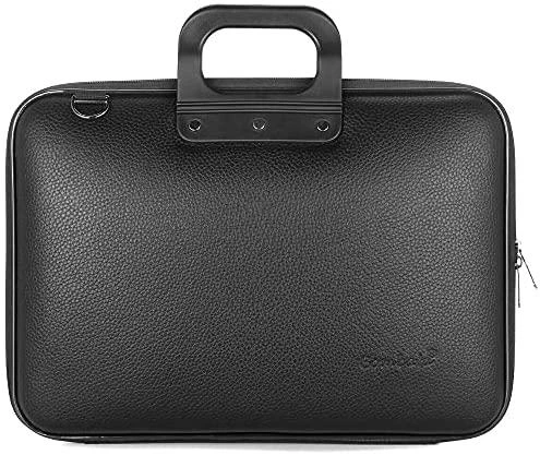 Kompiuterio krepšys MaxiBOMBATA AllBlack 17, juoda sp.