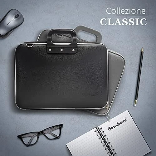 Kompiuterio krepšys BOMBATA Classic 15, juoda sp.