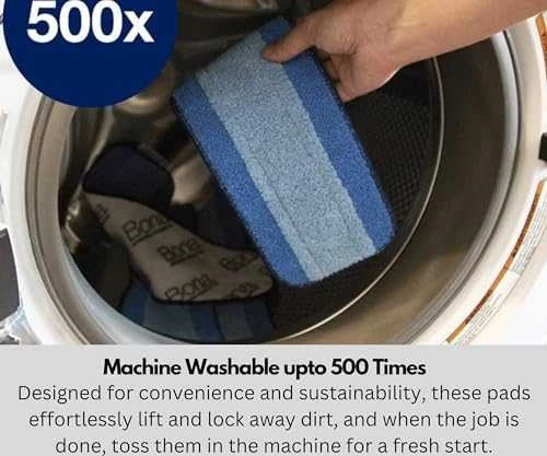 Bona Cleaning Pad su mikrofibry 1 vnt. mėlyna