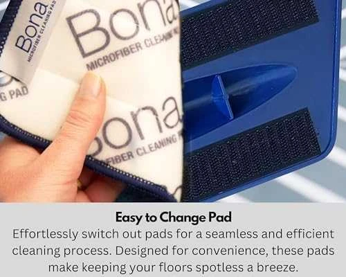 Bona Cleaning Pad su mikrofibry 1 vnt. mėlyna
