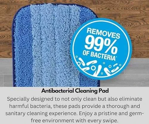 Bona Cleaning Pad su mikrofibry 1 vnt. mėlyna