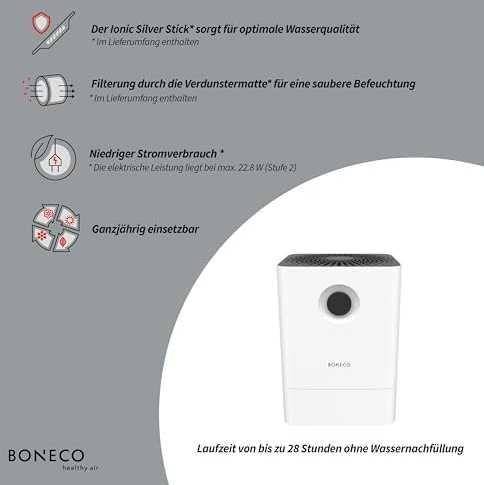 Oro valytuvas - drėkintuvas Boneco W200