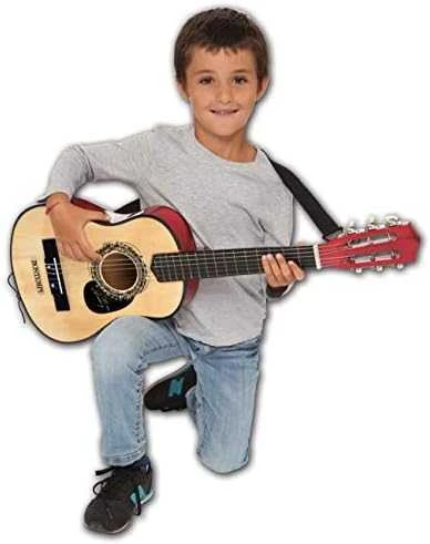 BONTEMPI klasikinė gitara medinė 75 cm su diržu, 21 7520/21 7530
