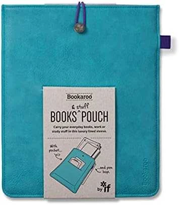 IF Bookaroo Knygos & stuff - Knygos dėklas - turkis
