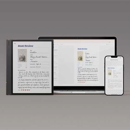 „Onyx Boox Note Air 5 C“ 10,3 colio įstrižainės „E-Ink Kaleido 3“ el. knygų skaitytuvas, 64 GB, „Wi-Fi“, pilkas
