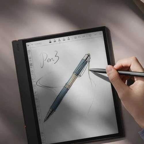 „Onyx Boox Note Air 5 C“ 10,3 colio įstrižainės „E-Ink Kaleido 3“ el. knygų skaitytuvas, 64 GB, „Wi-Fi“, pilkas